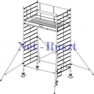 Rusztowanie wysokość rob.5,3m