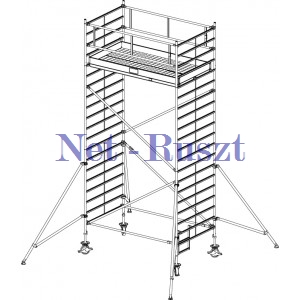 Rusztowanie wysokość rob.6,3m