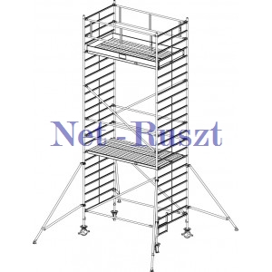 Rusztowanie wysokość rob.7,3m