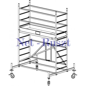 Rusztowanie wysokość rob.3,8m