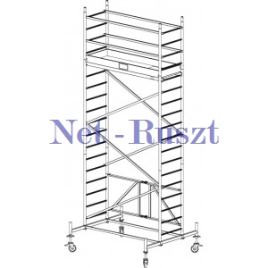 Rusztowanie wysokość rob.5,8m