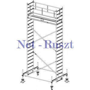 Rusztowanie wysokość rob. 6,4m