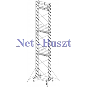 Rusztowanie wysokość rob. 14,4m
