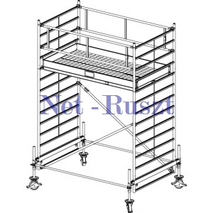 Rusztowanie wysokość rob. 4,4m