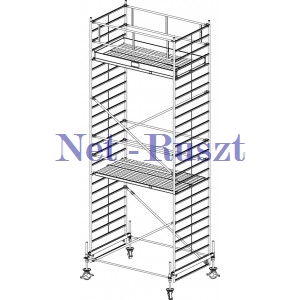 Rusztowanie wysokość rob. 7,4m